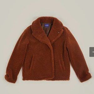 Ader Error Callcid Shearling Jacket Brown